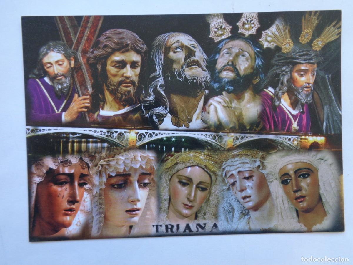 Postkarten: SEMANA SANTA DE SEVILLA : POSTAL CON CRISTOS Y VIRGENES DE TRIANA