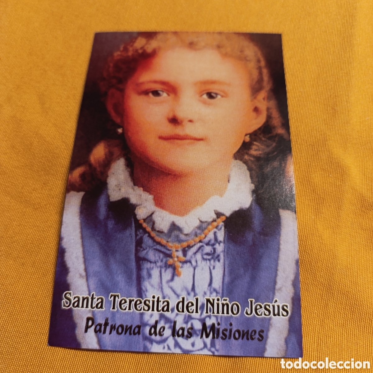 Postales: SANTA TERESITA DEL NI&Ntilde;O JES&Uacute;S,PATRONA DE LAS MISIONES,ESTAMPA Y ORACION