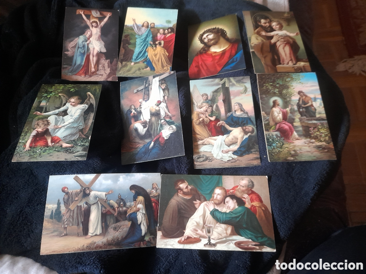 Cartoline: Diez Antiguas postales religiosas Make, EGMS, Alemania
