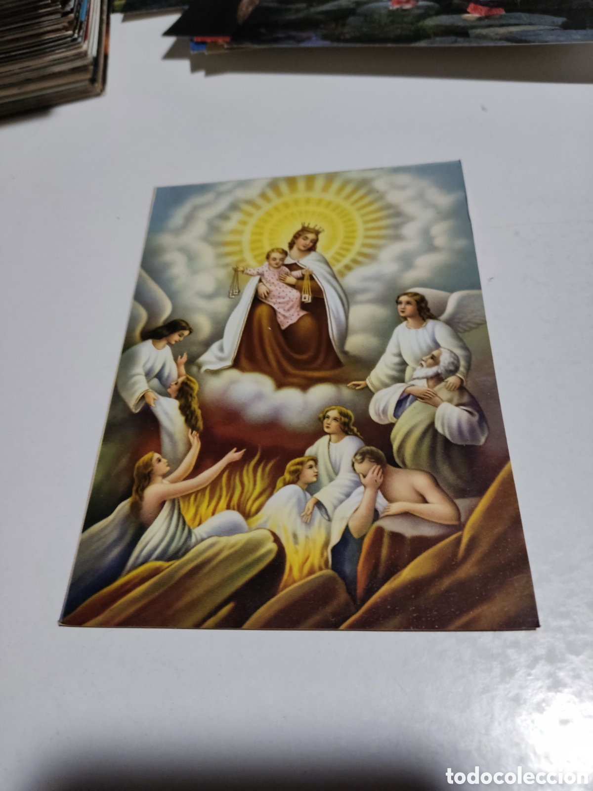 Postales: Postal virgen del Carmen