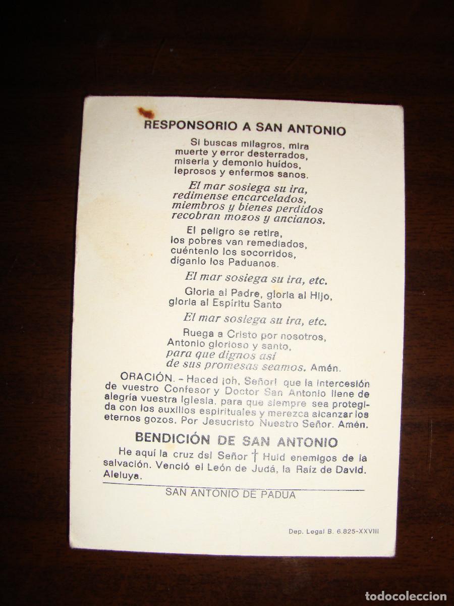 Postales: RESPONSORIOA SAN ANTONIO - Foto 2