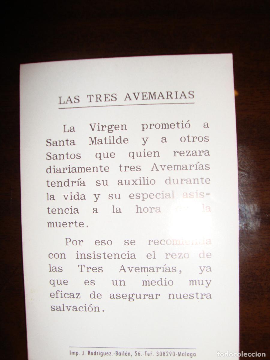 Postales: POSTAL CON LAS TRES AVEMARIAS - Foto 2