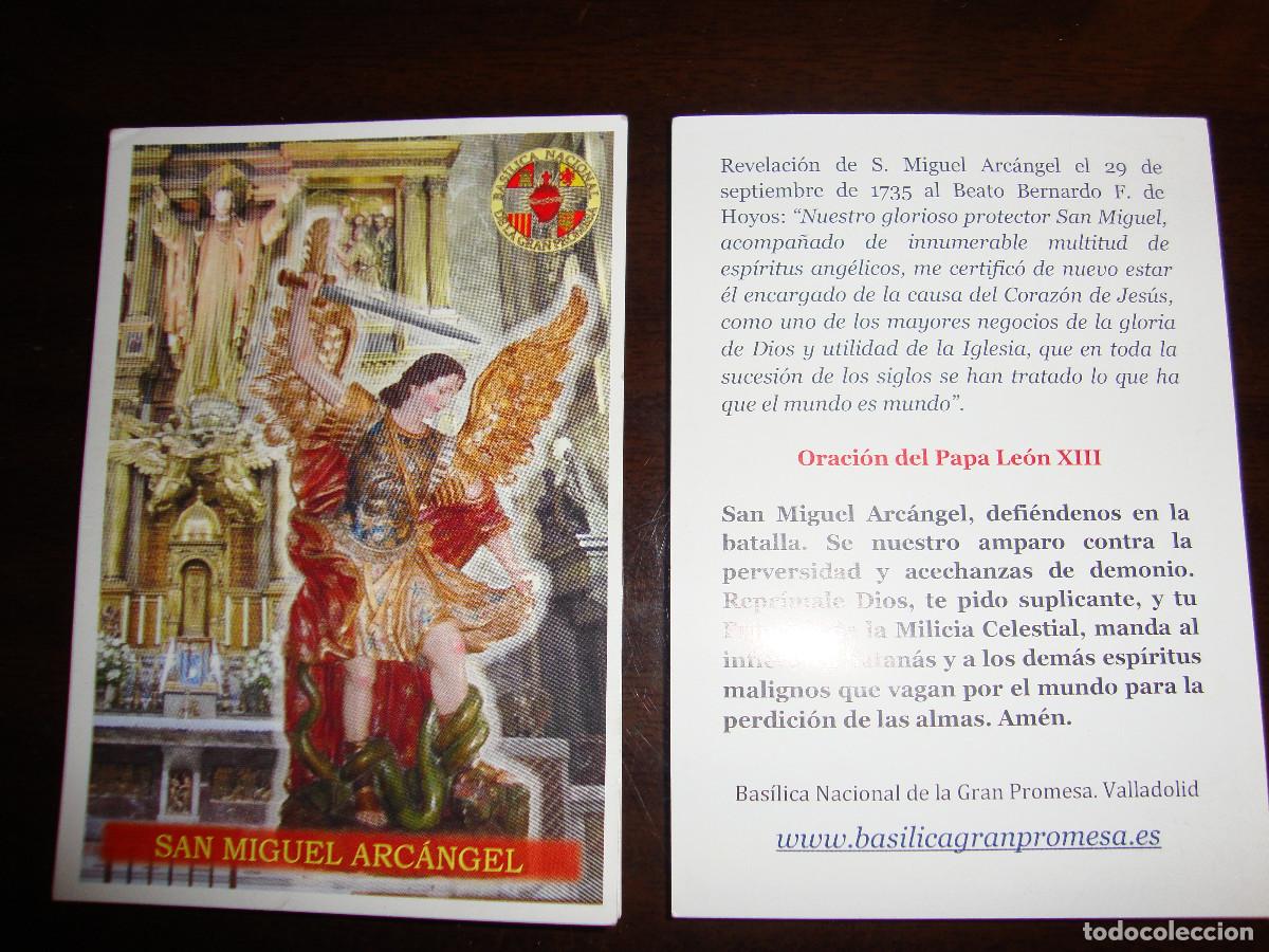 Postales: CUATRO ESTAMPAS DE SAN MIGUEL ARCANGEL - Foto 1