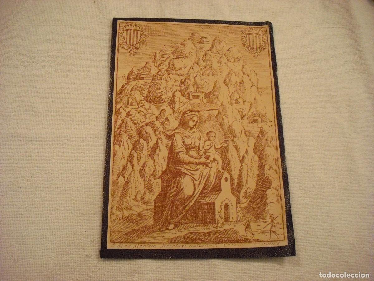 Postais: ANTIGUA IMAGEN DE LA VIRGEN DE MONTSERRAT 26 X 18 CM