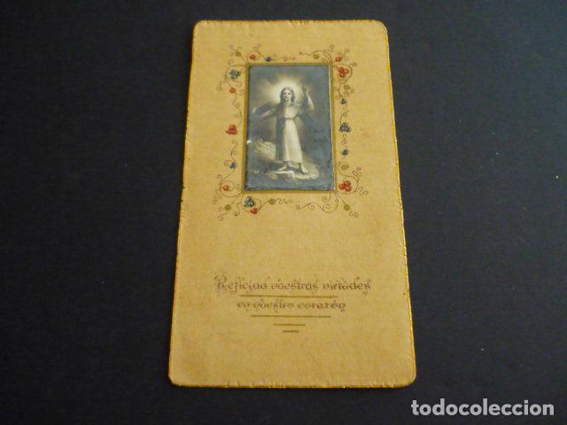 Postkarten: NI&Ntilde;OS JESUS VIRTUDES ANTIGUA ESTAMPA