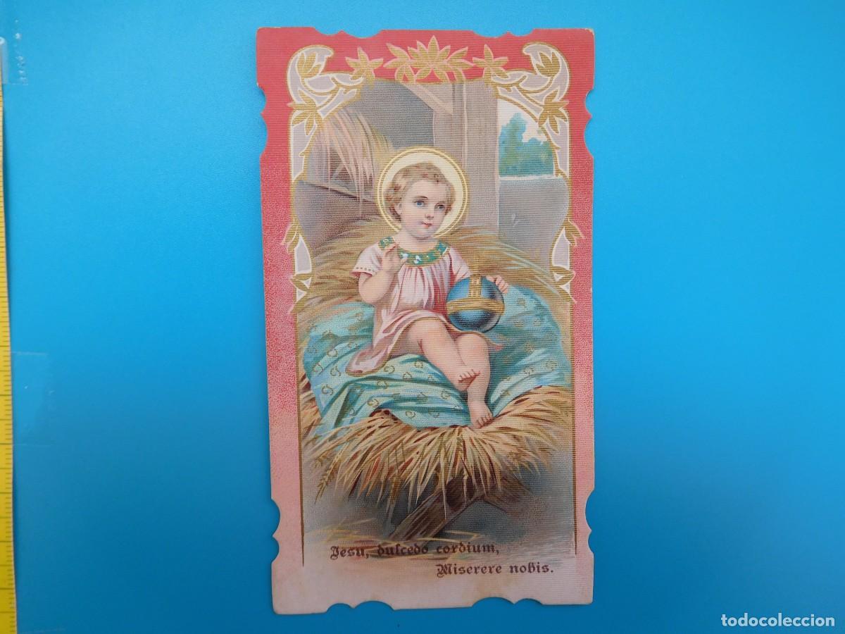 Postales: Estampa antigua del Ni&ntilde;o Jes&uacute;s