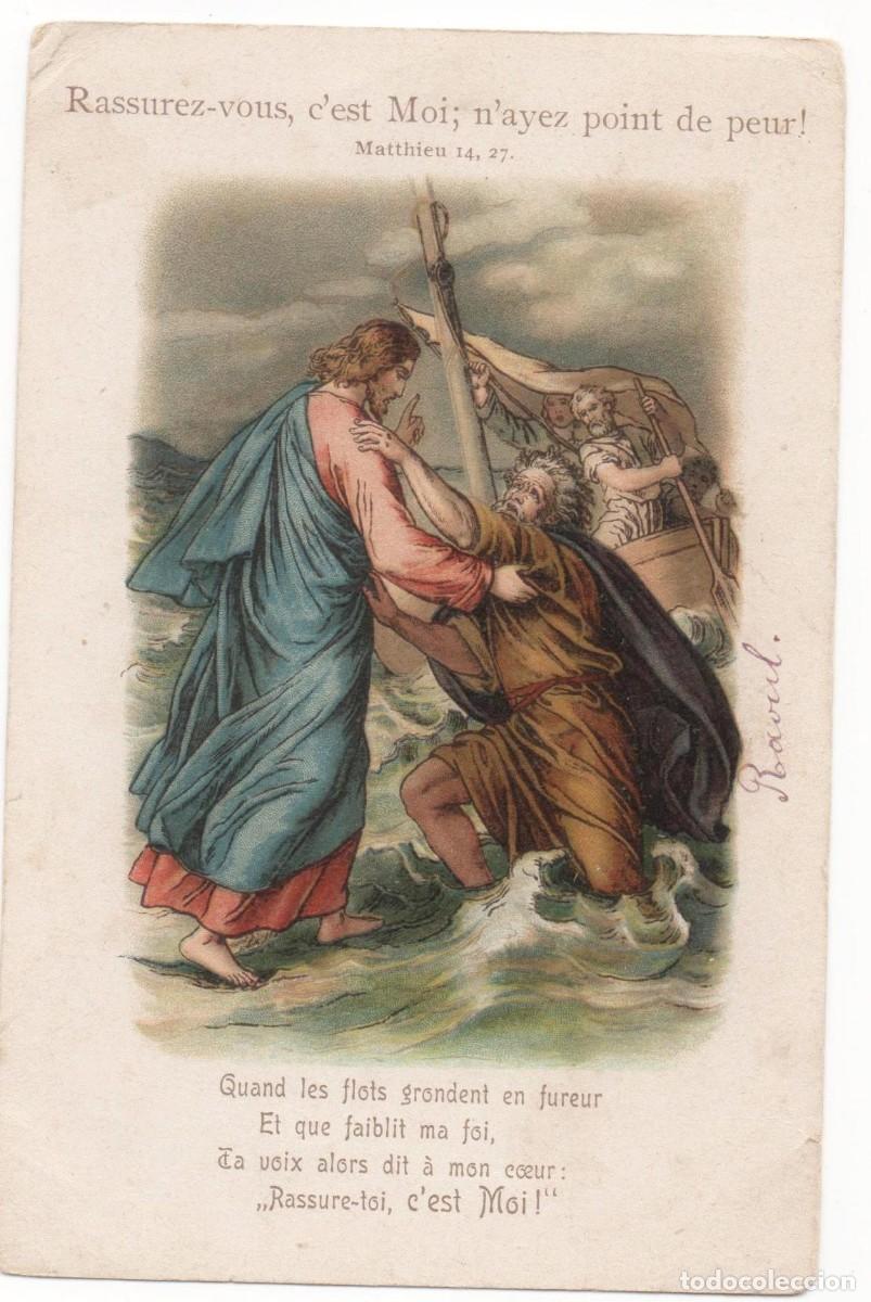 Postkarten: Postal francesa principios del XX-circulada-