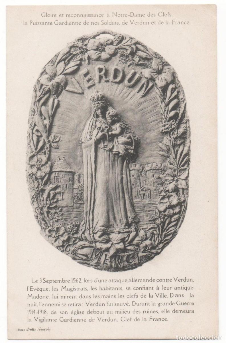 Cartes Postales: Postal francesa principios del XX-Nuestra Se&ntilde;ora de las Llaves-Verd&uacute;n-sin circular-sin circular-