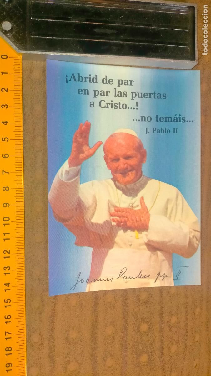 Postais: ESTAMPA RELIGIOSA - EL PAPA - DESPEGADA DE ALBUM