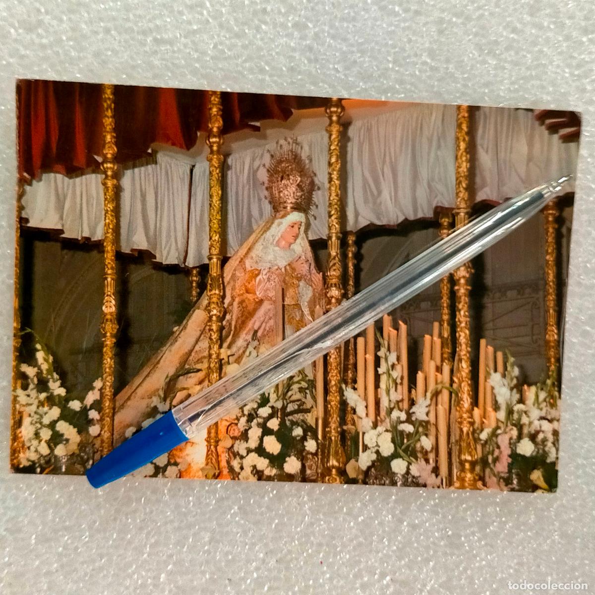 Postkarten: ANTIGUA DIFICIL Y RARA POSTAL DE LA SEMANA SANTA DE CARTAGENA MURCIA PROCESION CRISTO O VIRGEN