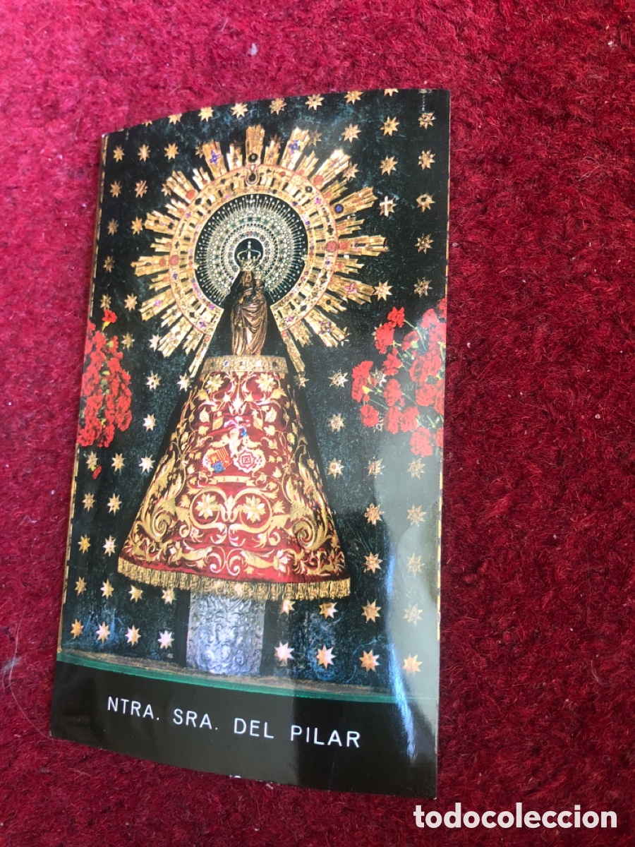 Cartes Postales: Estampa Nuestra Se&ntilde;ora del Pilar. ASM