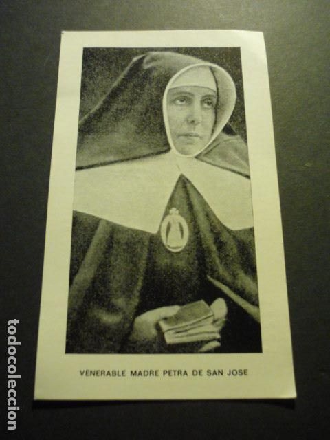 Postales: VENERABLE MADRE PETRA DE SAN JOSE ANTIGUA ESTAMPA
