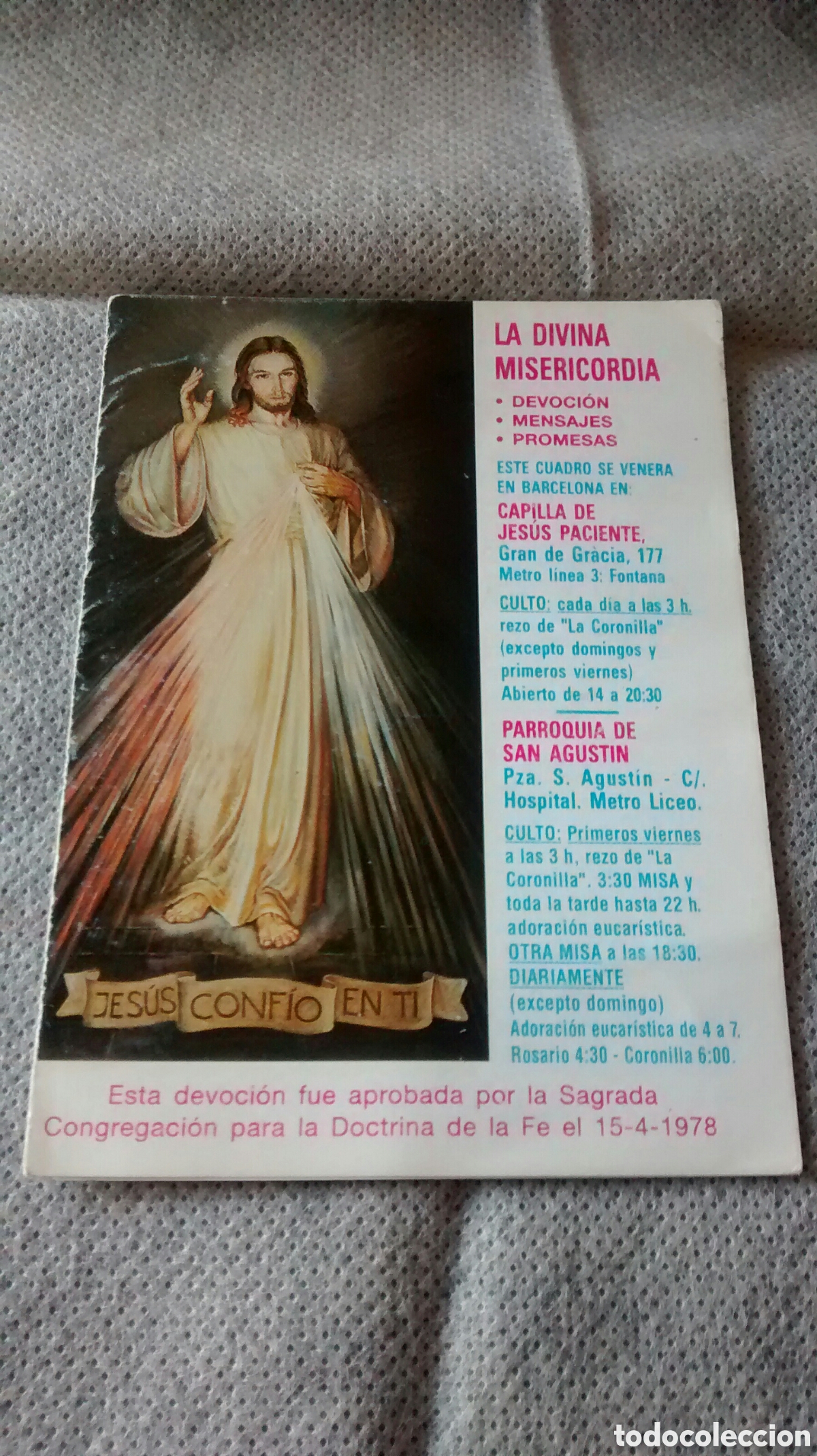 LA DIVINA MISERICORDIA. TRIPTICO