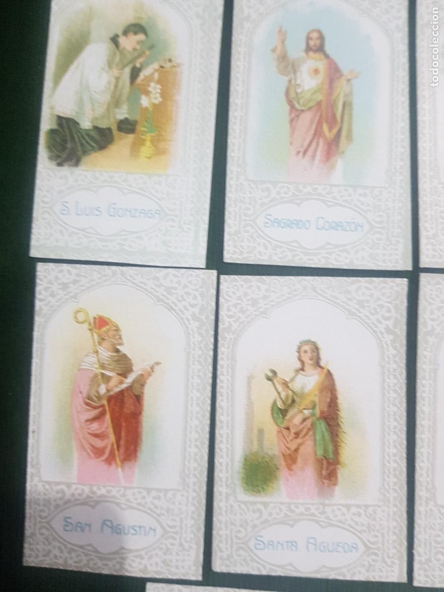 Postales: 8 ESTAMPAS IMAGENES RELIGIOSAS - Foto 6
