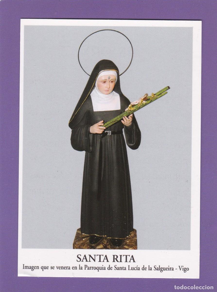 Postales: ESTAMPA SANTA RITA - ORACION (REVERSO)