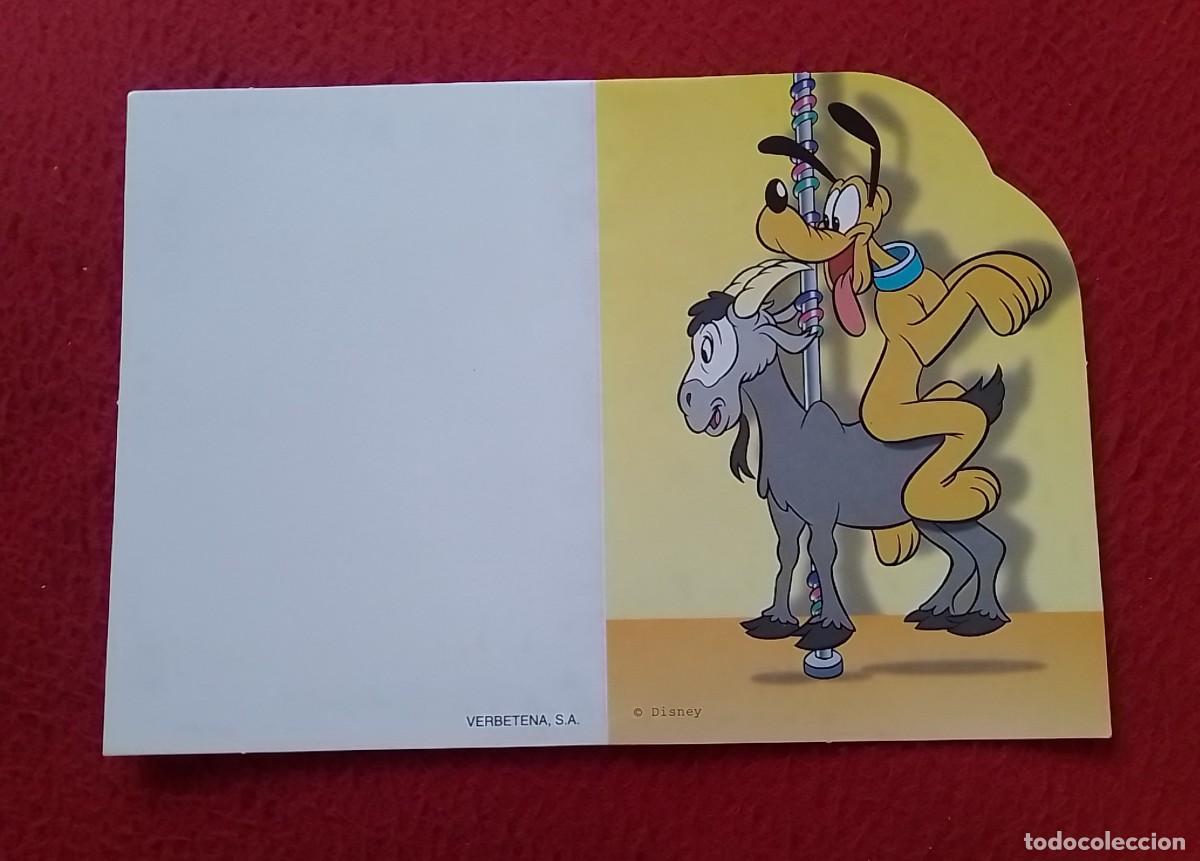Postales: D&Iacute;PTICO TARJETA DE FELICITACI&Oacute;N RECORDATORIO INVITACI&Oacute;N O SIMIL CELEBRACI&Oacute;N FIESTA DISNEY PLUTO DOG