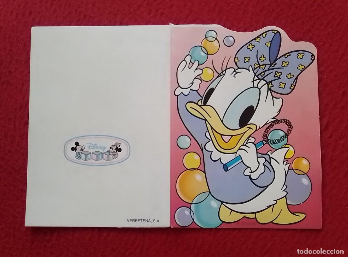 Postales: D&Iacute;PTICO TARJETA DE FELICITACI&Oacute;N RECORDATORIO INVITACI&Oacute;N O SIMIL CELEBRACI&Oacute;N FIESTA DISNEY DAISY PATA