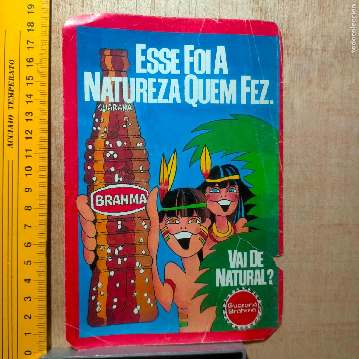 Postais: Ref444 .- antigua hoja publicitaria de revista - bebida guarana brahma