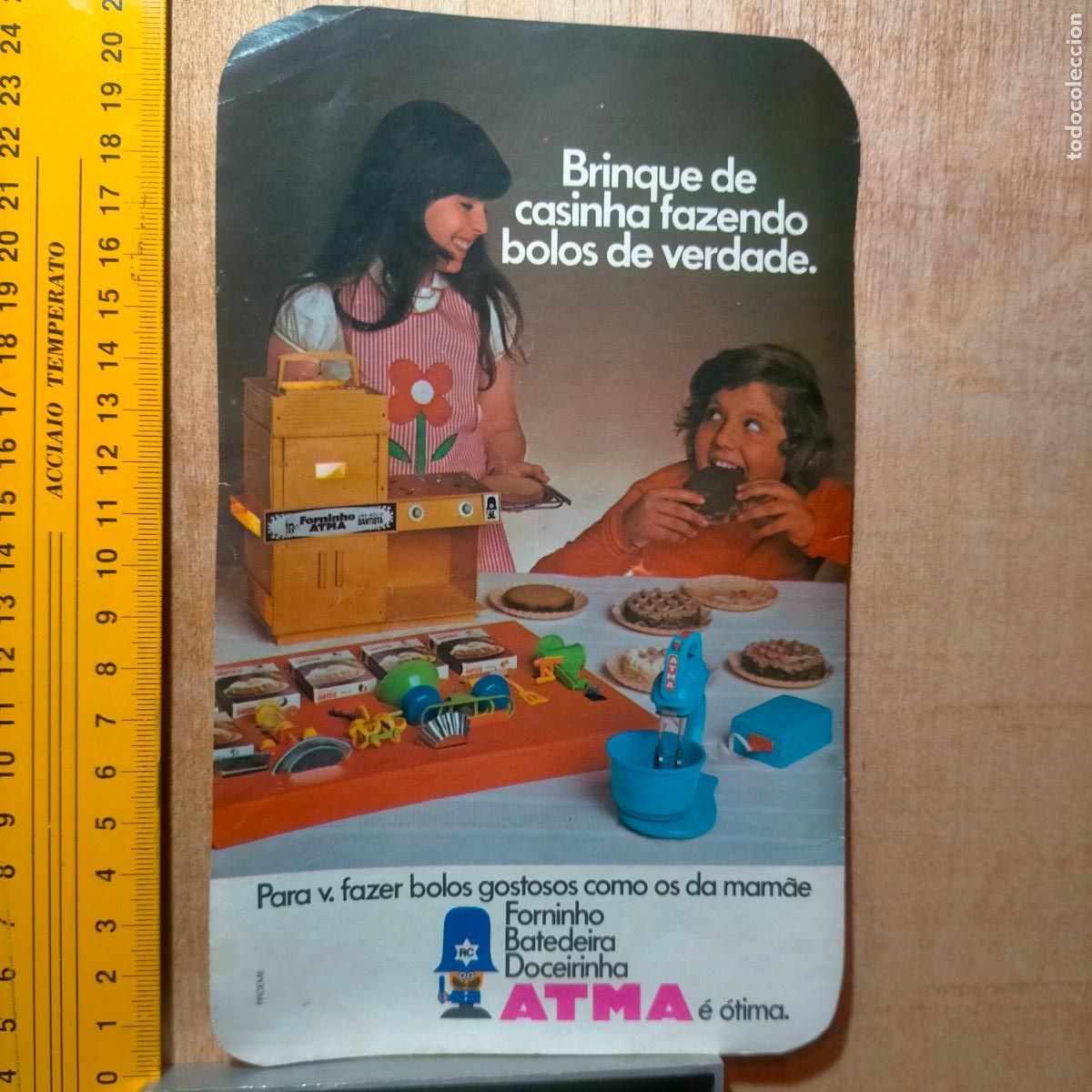 Postais: Ref444 .- antigua hoja publicitaria de revista - jueguetes y juegos atma forminho doceirinha