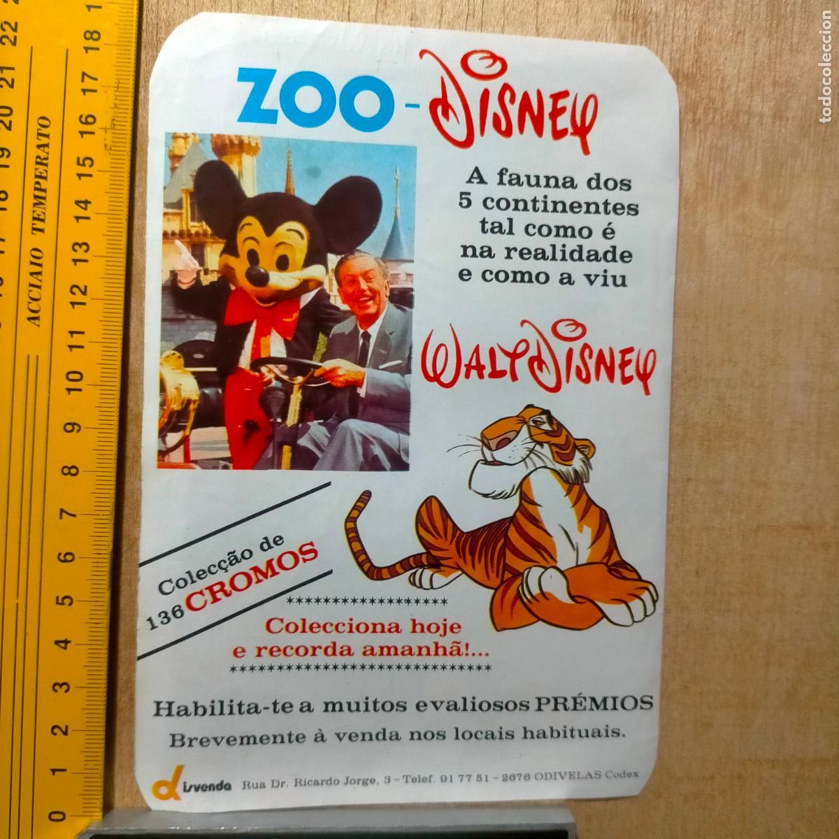 Postais: Ref444 .- antigua hoja publicitaria de revista - zoo disney walt disney
