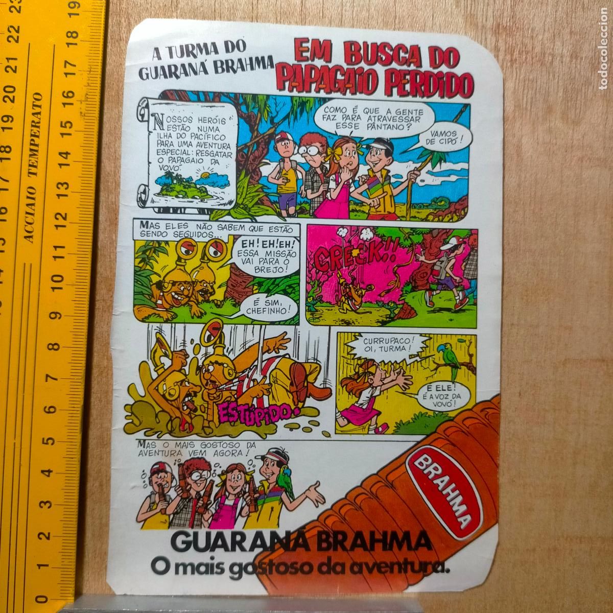 Postais: Ref444 .- antigua hoja publicitaria de revista - PUBLICIDAD BEBIDA GUARANA BRAHMA