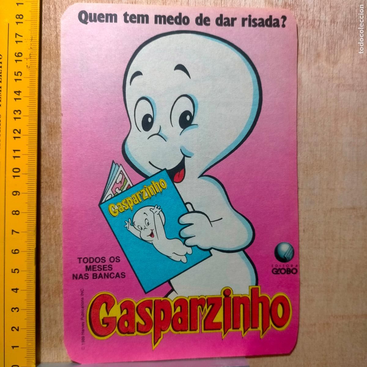 Postais: Ref444 .- antigua hoja publicitaria de revista - PUBLICIDAD FANTASMA CASPER