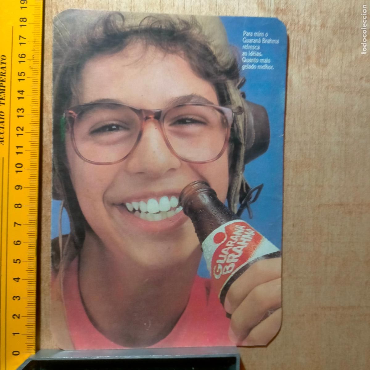 Postais: Ref444 .- antigua hoja publicitaria de revista - PUBLICIDAD BEBIDA GUARANA BRAHMA