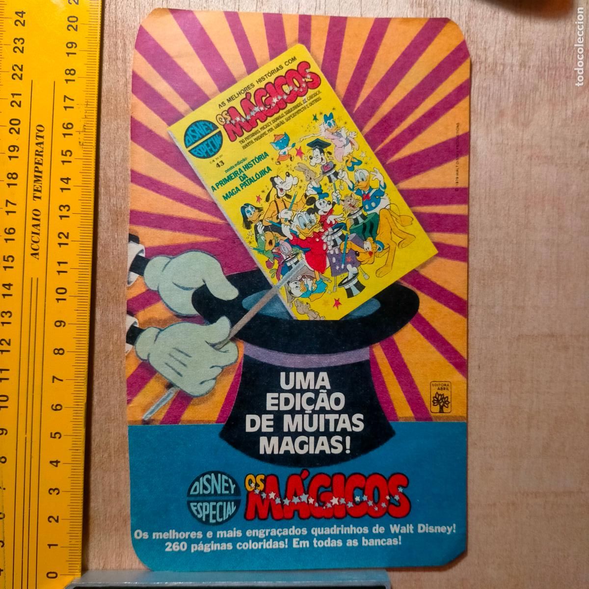 Postales: Ref444 .- antigua hoja publicitaria de revista - PUBLICIDAD DISNEY ESPECIAL