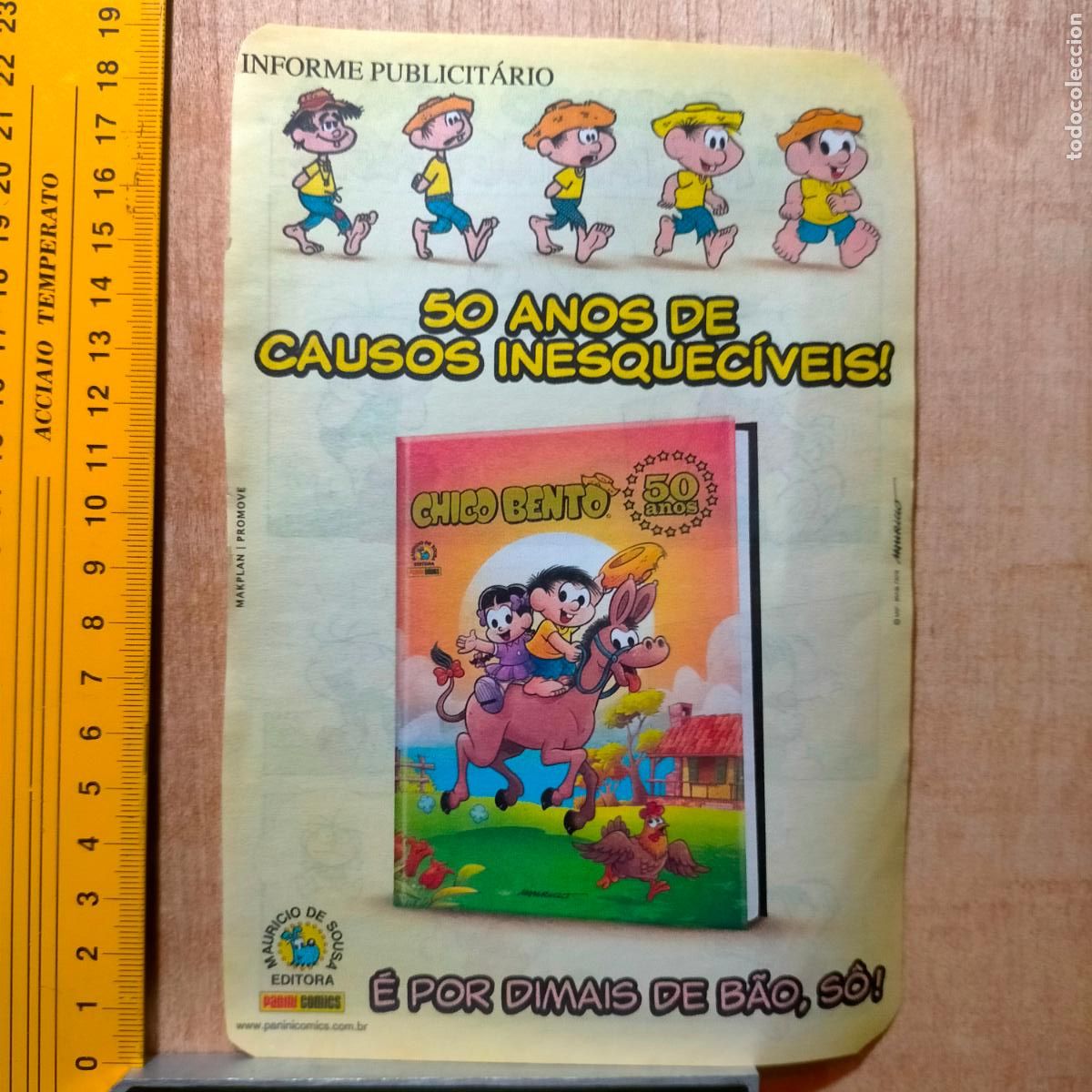 Postales: Ref444 .- antigua hoja publicitaria de revista - PUBLICIDAD CHICO BENTO DE PANINI