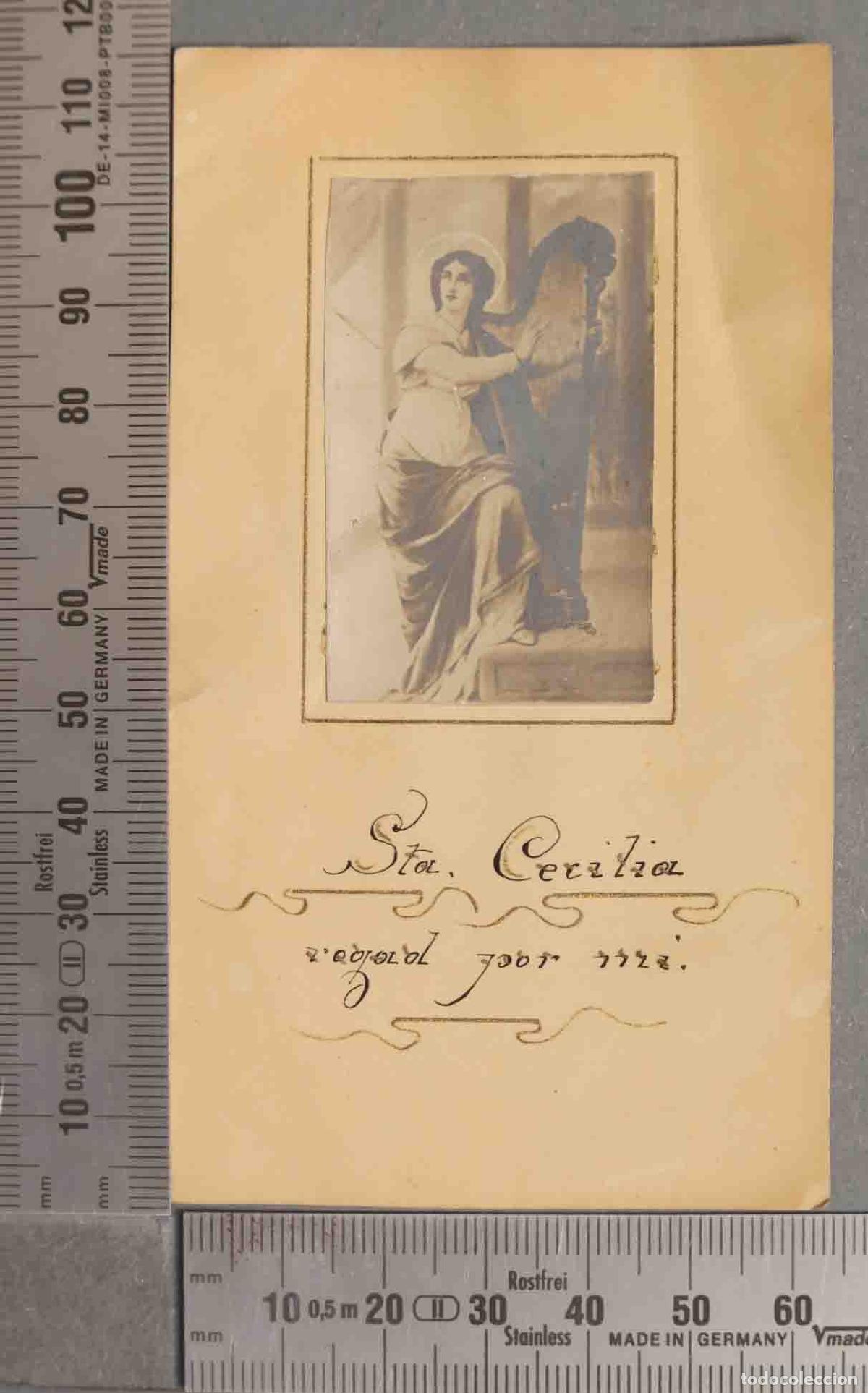 Cartes Postales: ESTAMPA. STA CECILIA ROGAD POR MI 1925