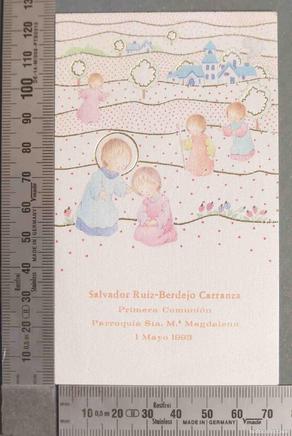 Cartes Postales: ESTAMPA. COMUNION PARROQUIA MAGDALENA 1993