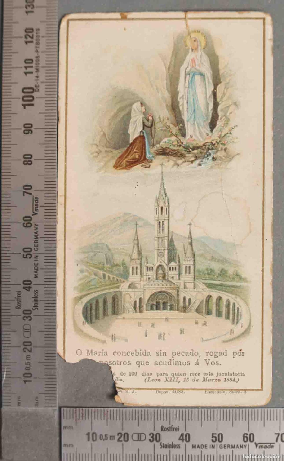 Cartoline: ESTAMPA. NTRA SRA DE LOURDES