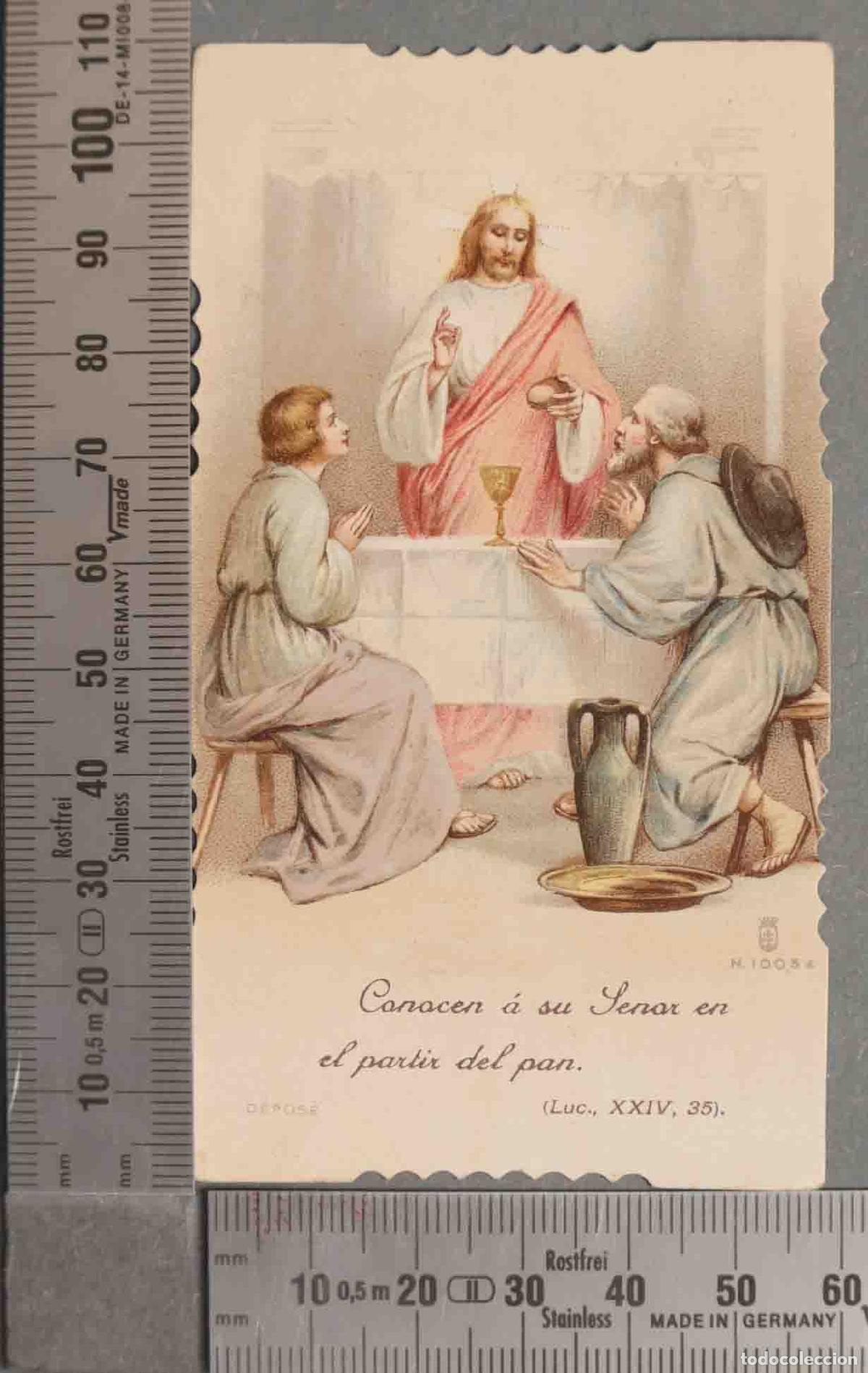 Cartes Postales: ESTAMPA. COMUNION. RRMM DE LA ENSE&Ntilde;ANZA SAN FERNANDO 1920