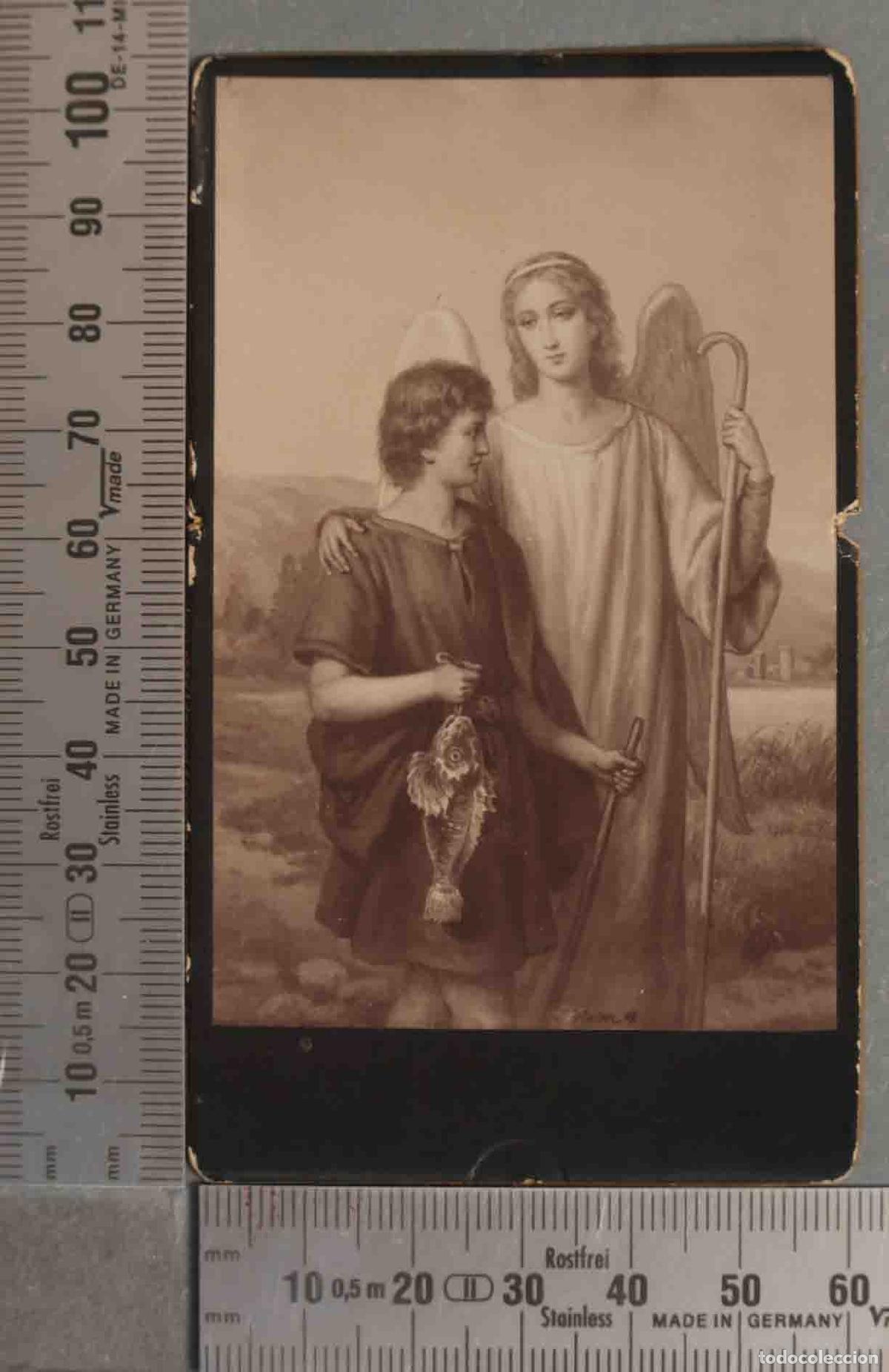 Postais: ESTAMPA. CARTE DE VISITE. ARCANGEL RAFAEL. LIBRERIA CADIZ