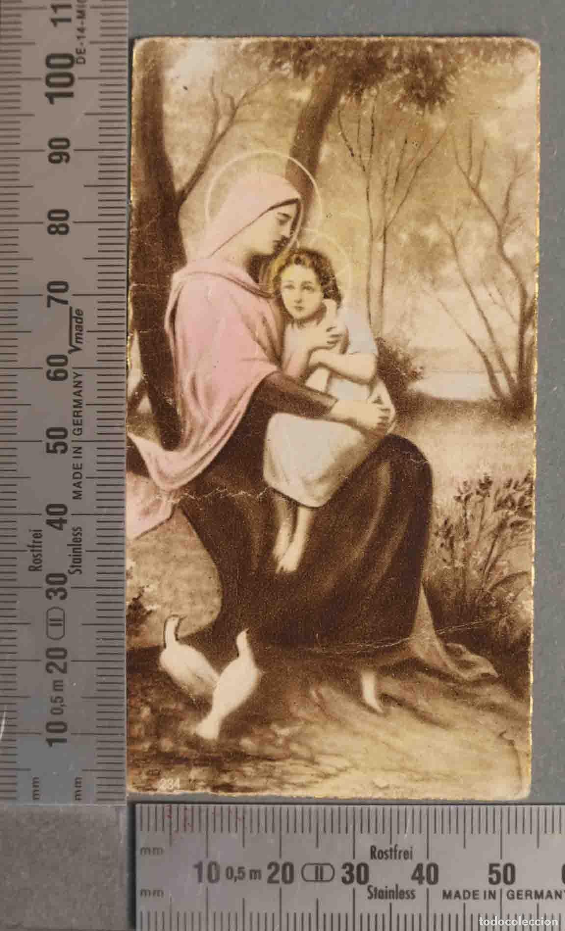 Postkarten: ESTAMPA. VIRGEN CON EL NI&Ntilde;O
