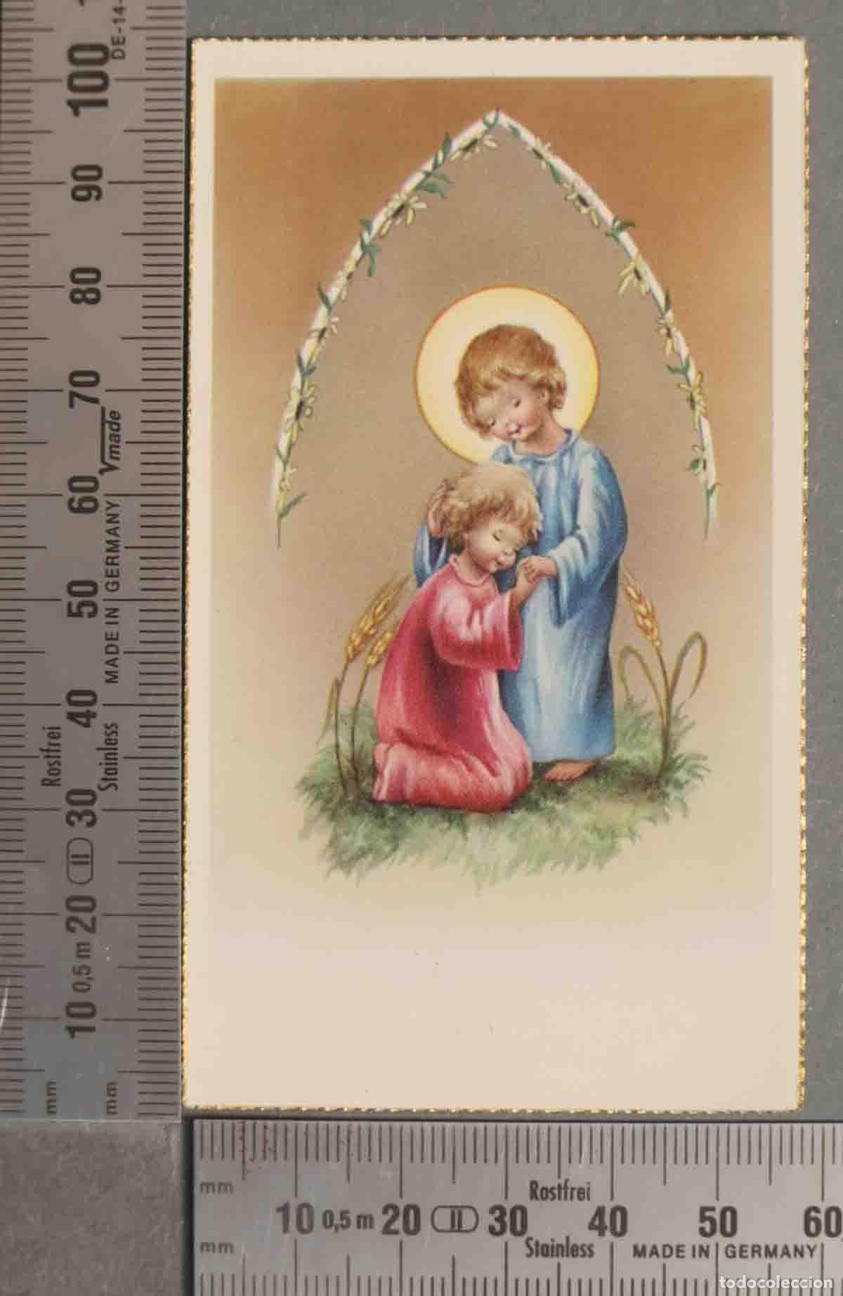 Postales: ESTAMPA. COMUNION 1958 PARROQUIA SAN AGUSTIN