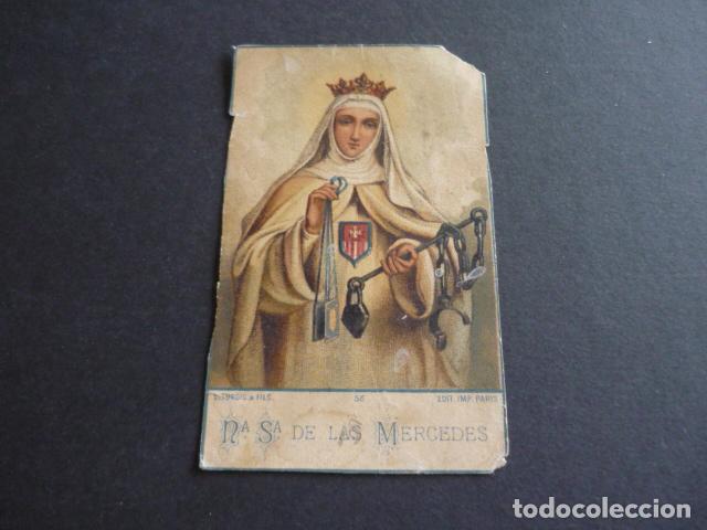Postais: NUESTRA SE&Ntilde;ORA DE LAS MERCEDES ANTIGUA ESTAMPA