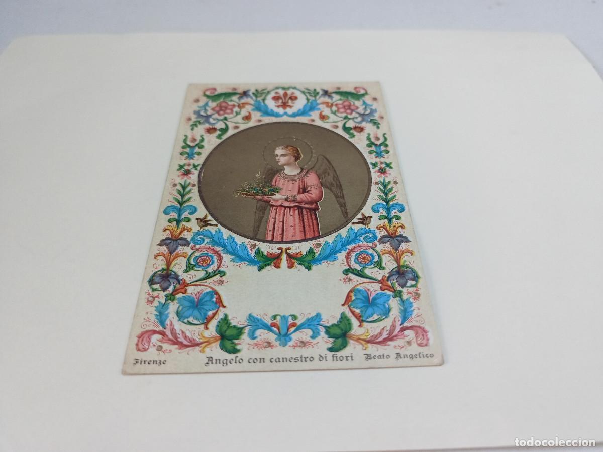 Postales: POSTAL ANGELO CONCANESTRO DI FIORI - CON RELIEVES
