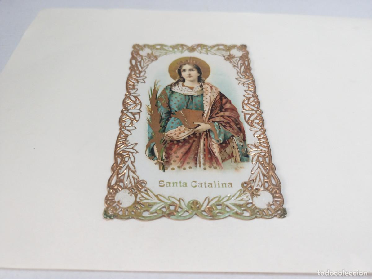 Postales: POSTAL TROQUELADA SANTA CATALINA - CON RELIEVES