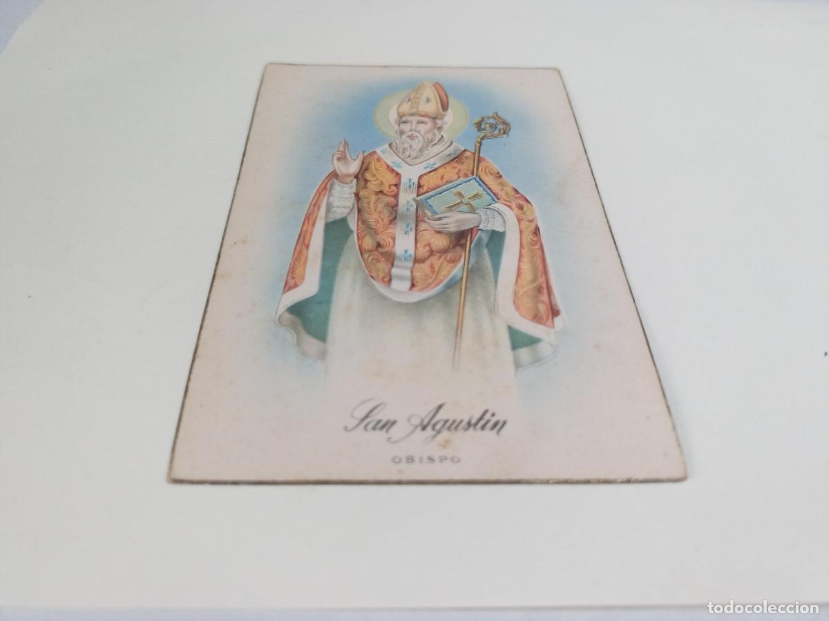Postales: POSTAL SAN AGUST&Iacute;N - OBISPO