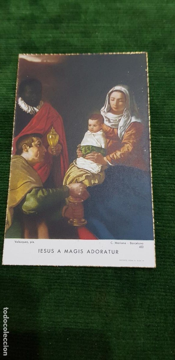Postales: IESUS A MAGIS ADORATUR VELAZQUEZ 453