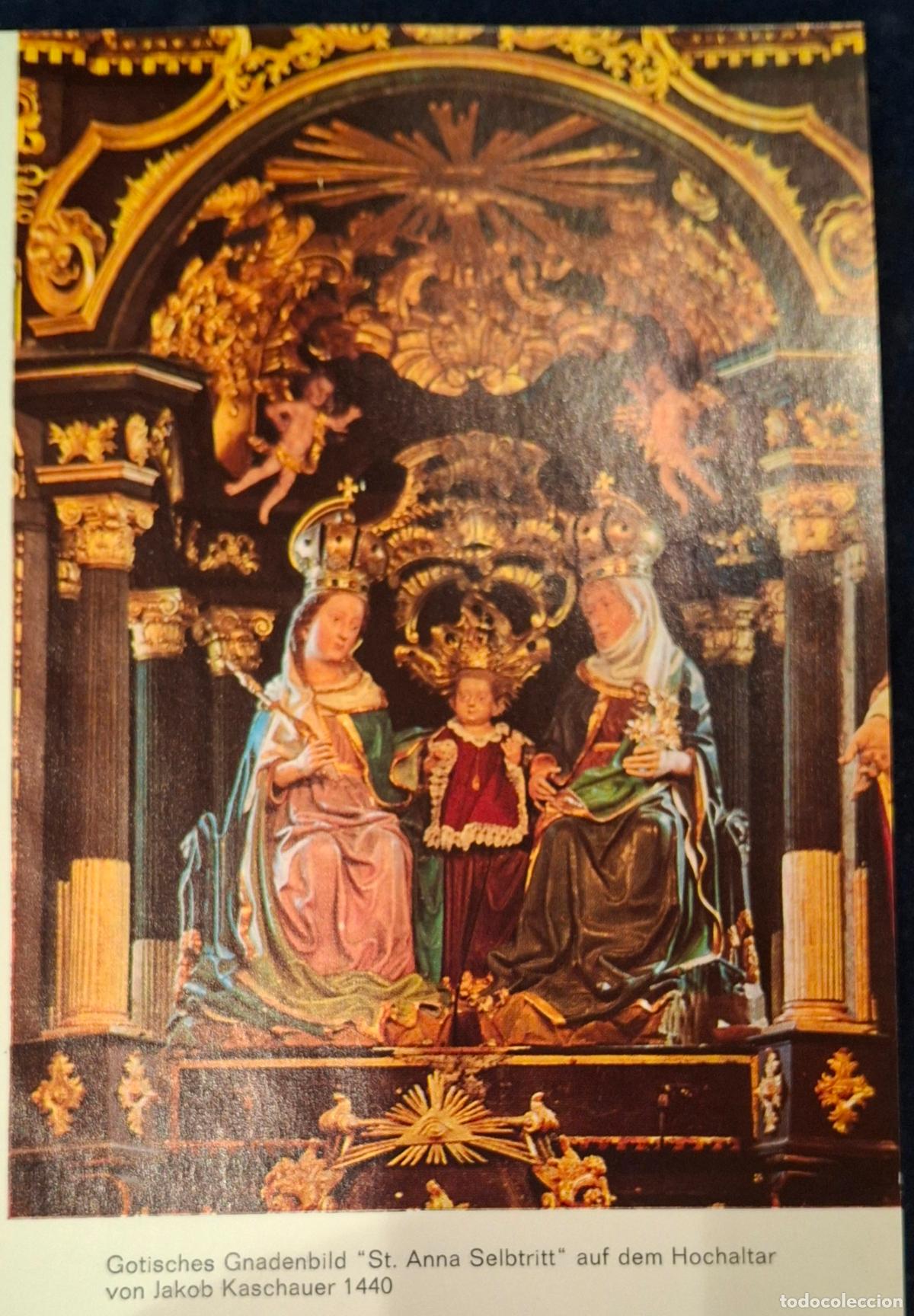 Postales: Sta Ana Virgen y Ni&ntilde;o.Annaberg Austria