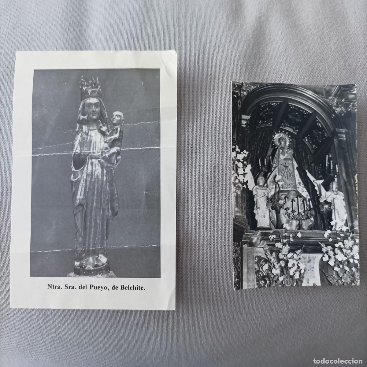 Postales: Belchite. Virgen del Pueyo. - Foto 1