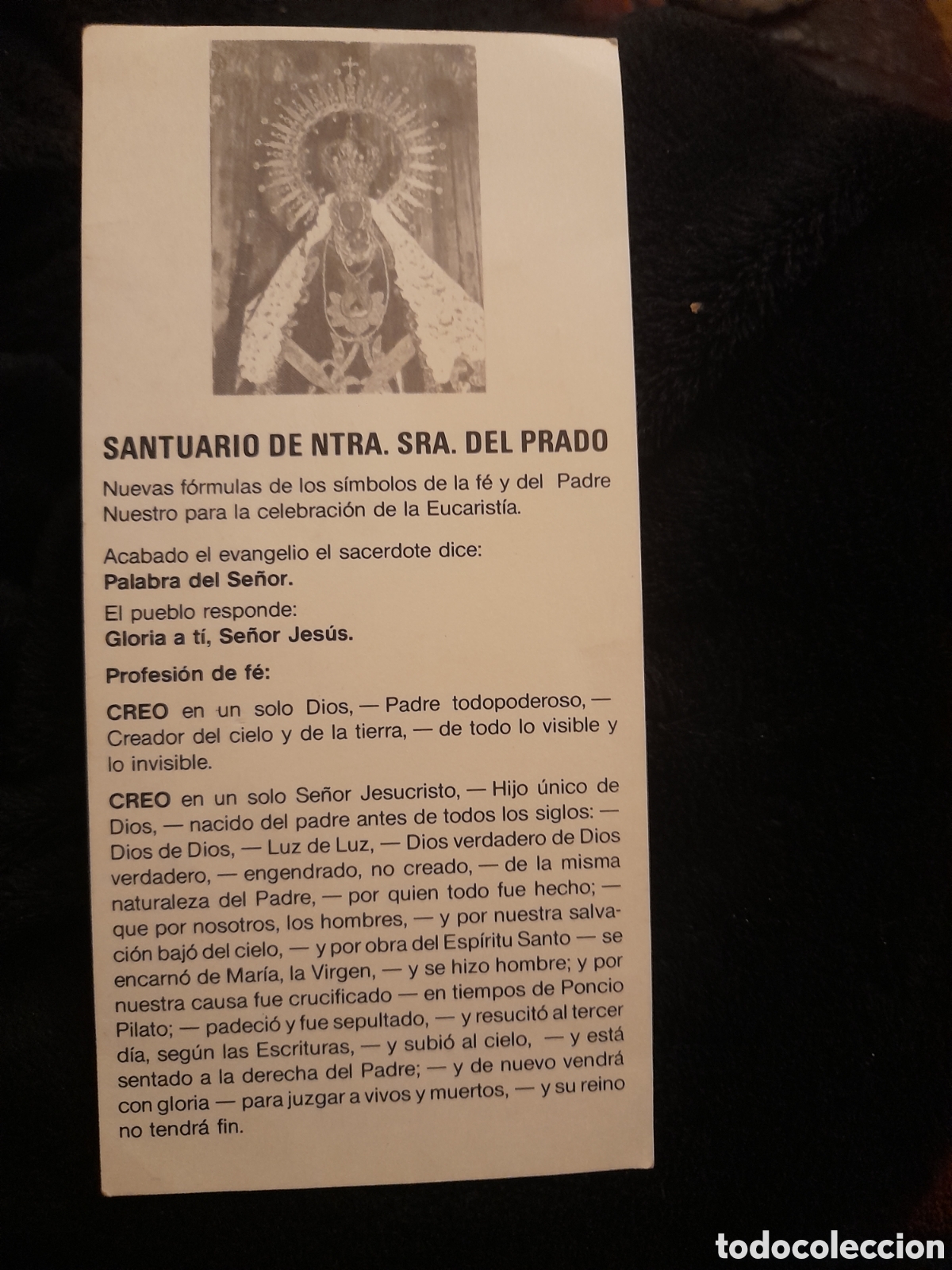 Postales: Antigua postal Santuario de Nuestra Se&ntilde;ora del Prado. Talavera de la Reina. 1988