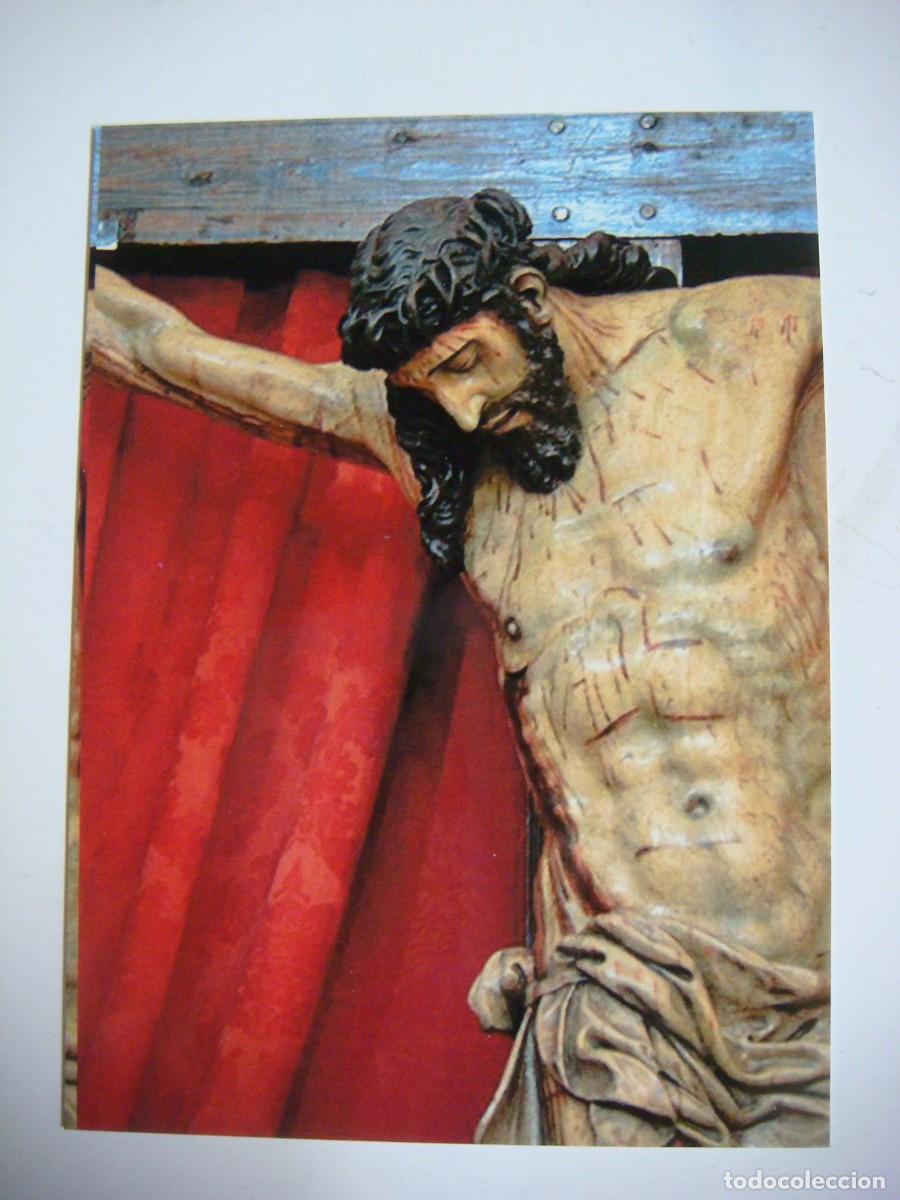 Postales: ESTAMPA BESAPIE SANTISIMO CRISTO DE LAS MERCEDES VALLADOLID-CAJ-5-SOB-15