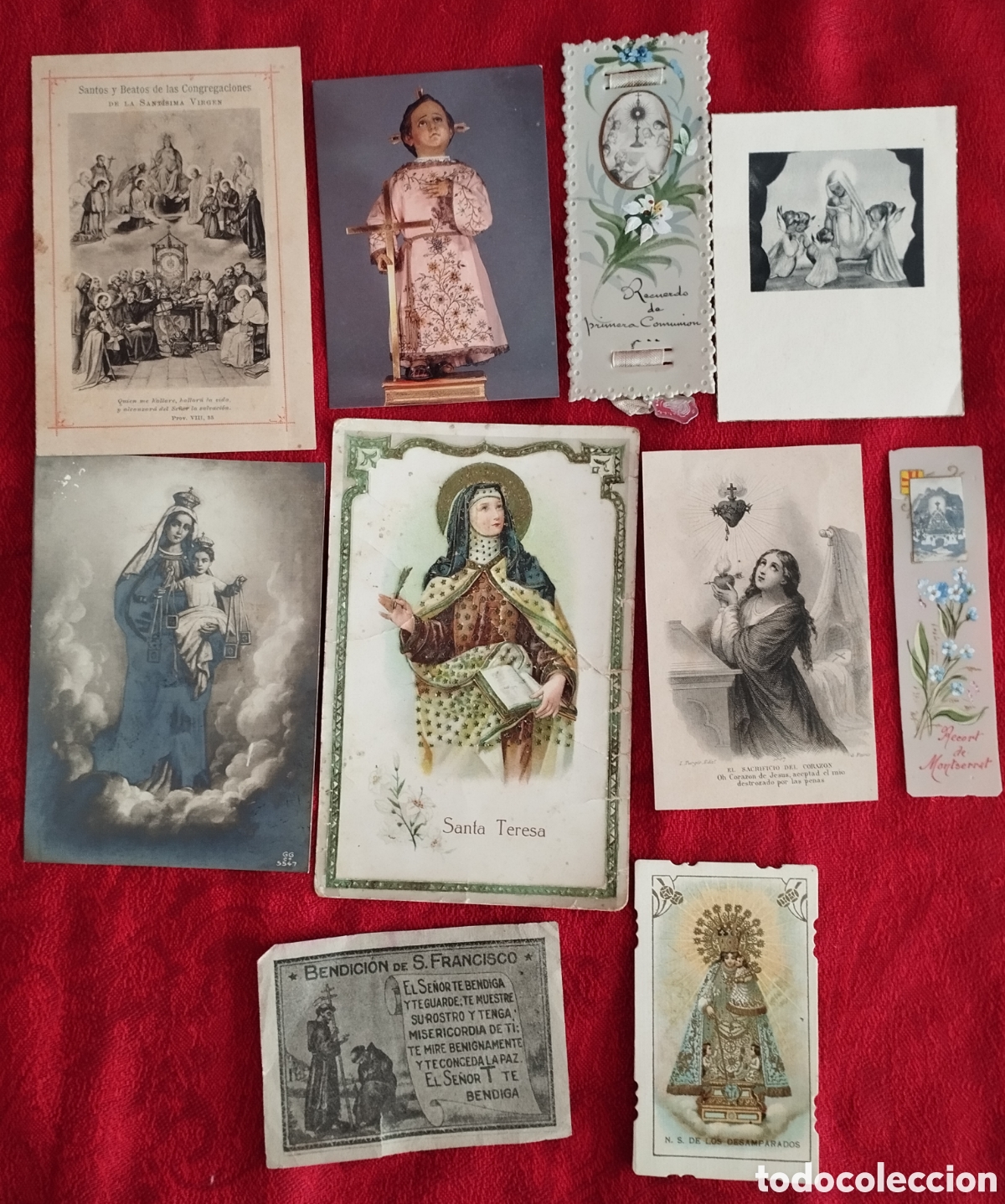 Postales: Antiguas Estampas Religiosas - Foto 2
