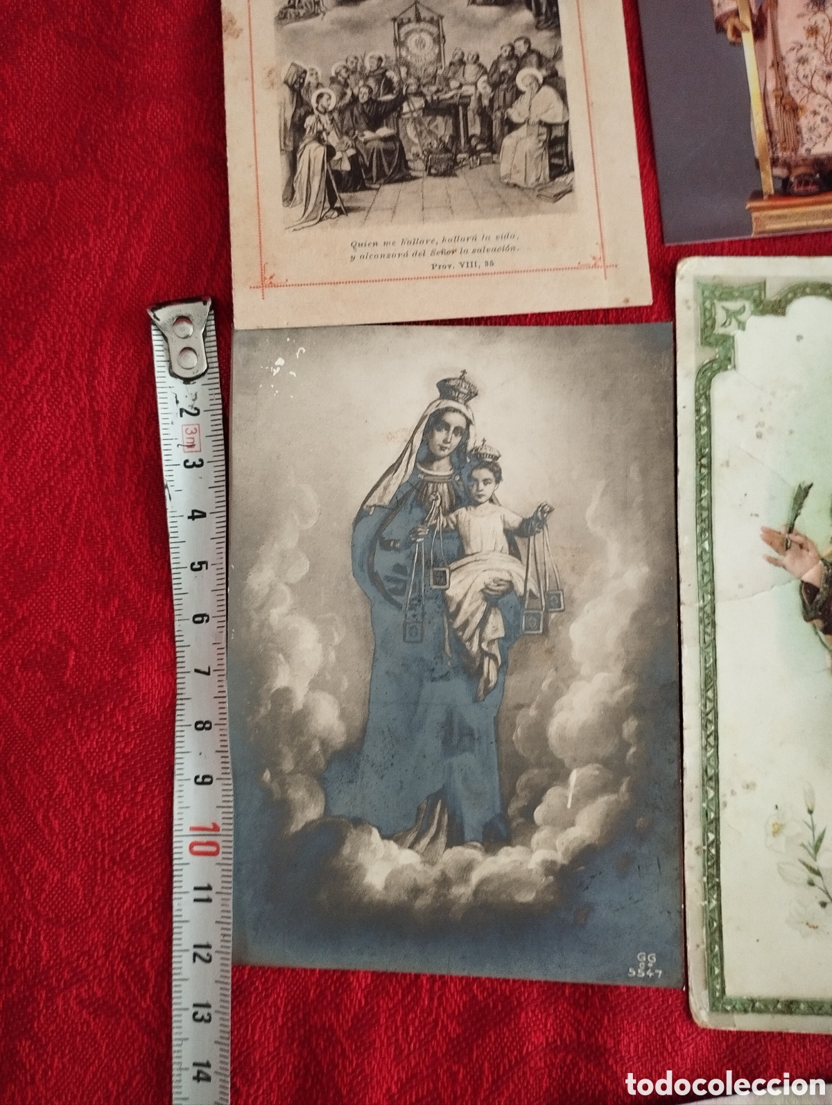 Postales: Antiguas Estampas Religiosas - Foto 3