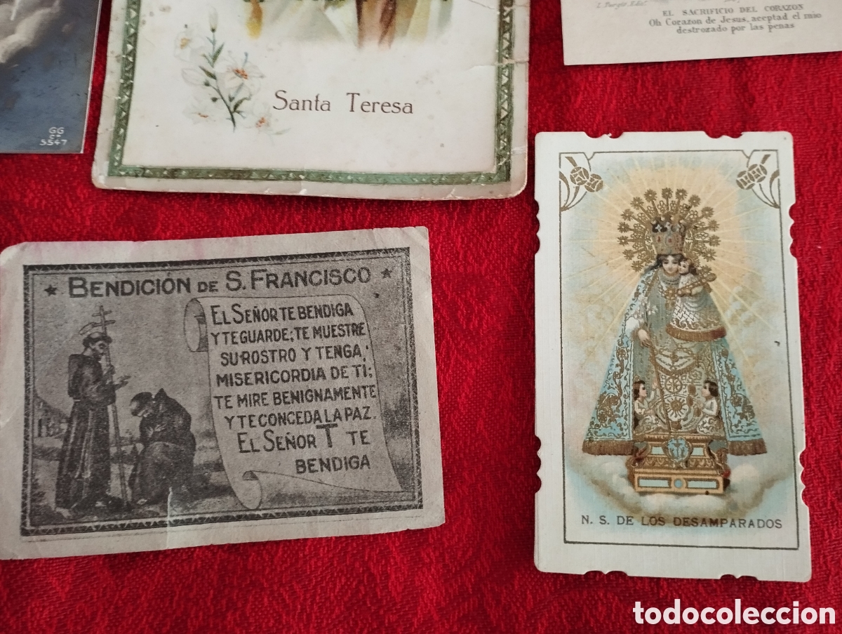 Postales: Antiguas Estampas Religiosas - Foto 5