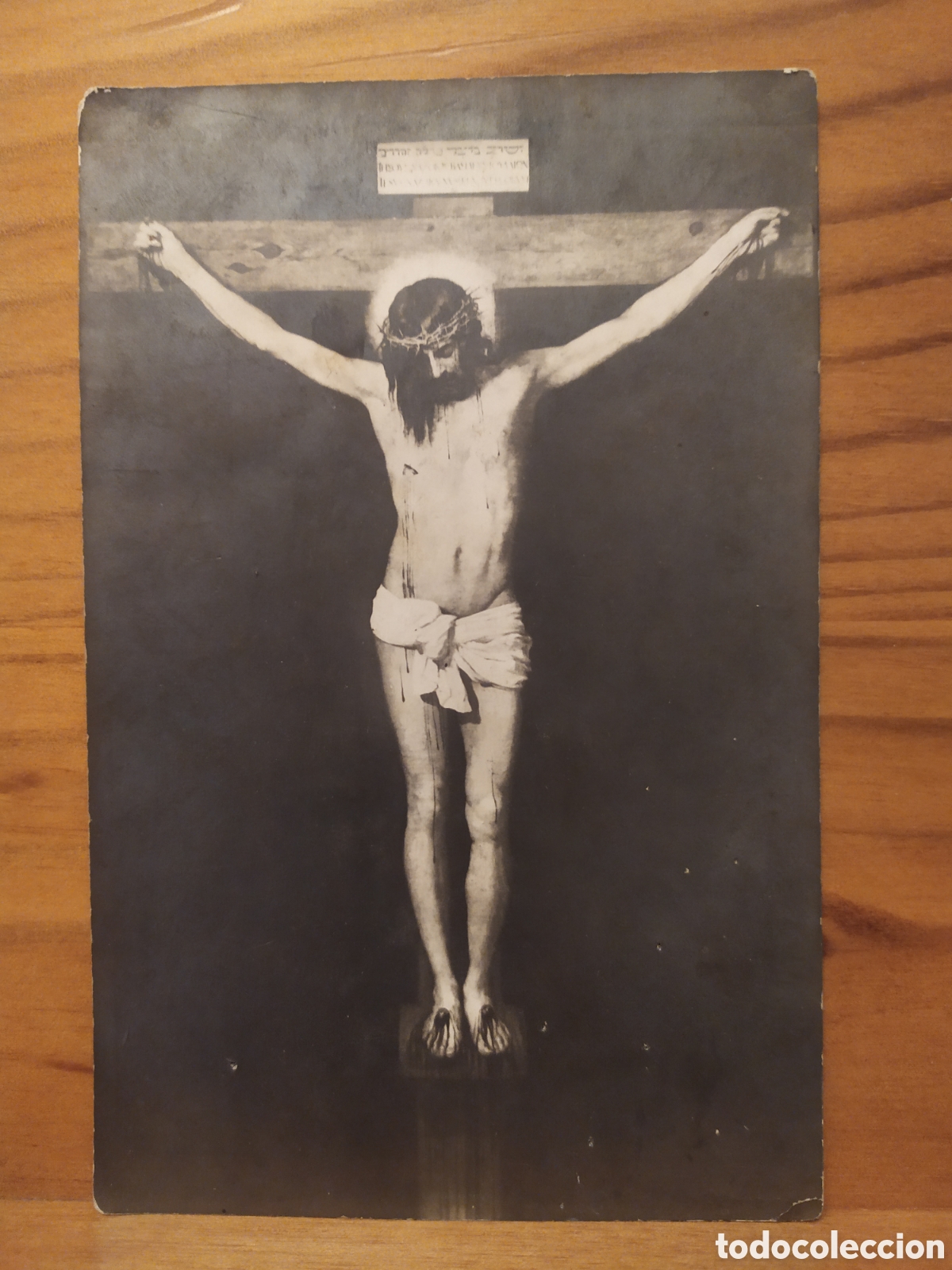 Postales: Crucificado de Vel&aacute;zquez - sin circular