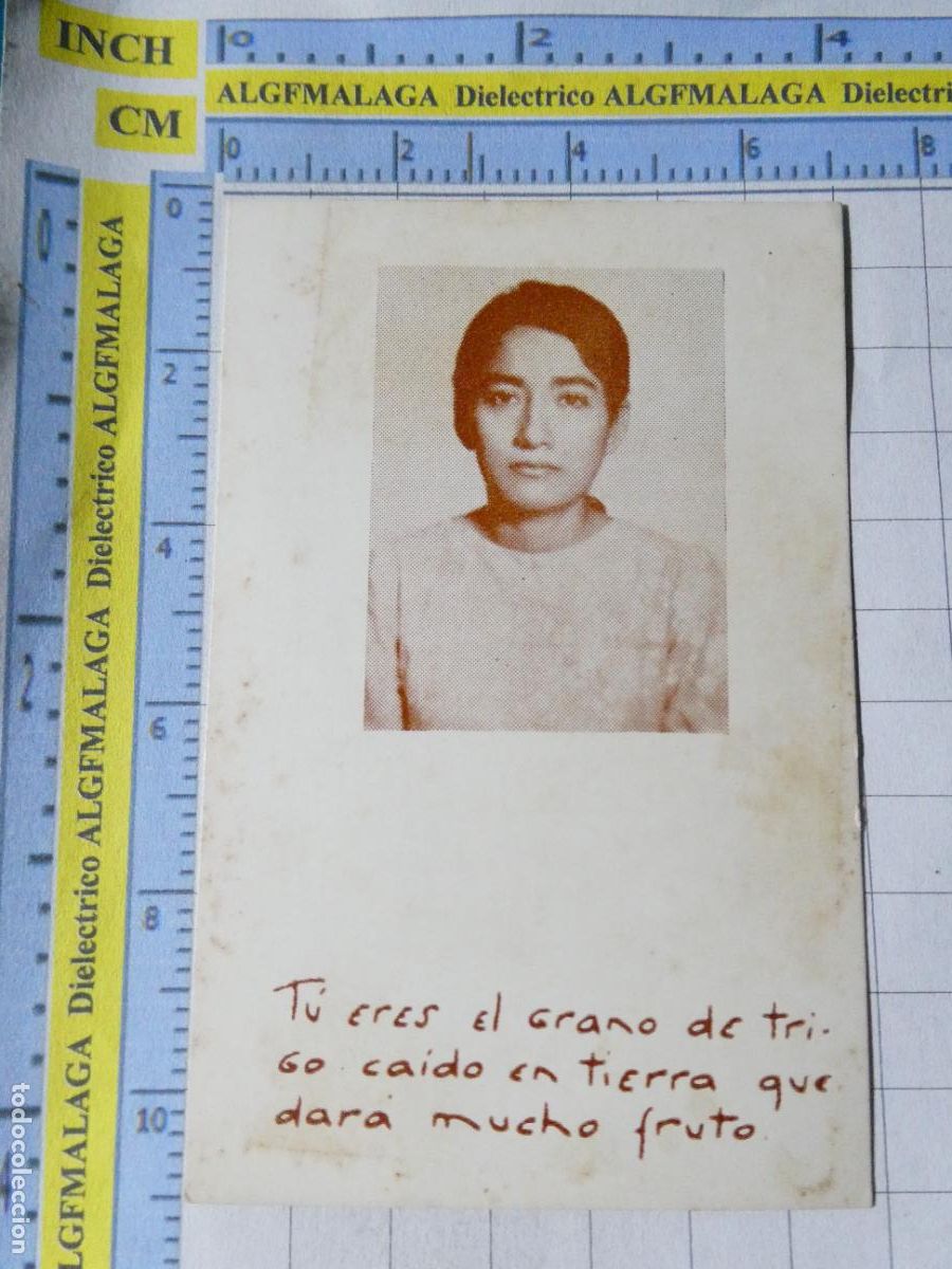 Cartes Postales: RECORDATORIO RELIGIOSO SEMANA SANTA. HERMANA REDENTORISTA PIURA PER&Uacute; - MADRID 2272